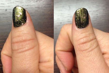 noir + paillettes Knitted Gold Gemey Maybelline
